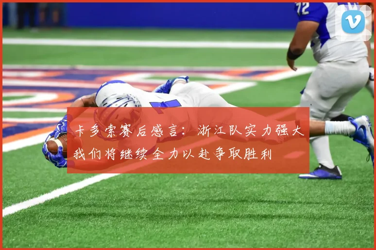 卡多索赛后感言：浙江队实力强大我们将继续全力以赴争取胜利